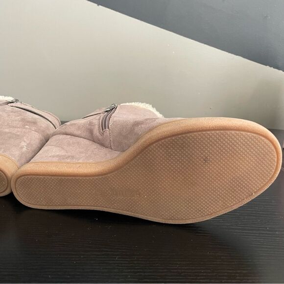 UNISA MOBII WEDGE BOOTIE, Tan, 9 - Picture 8 of 14